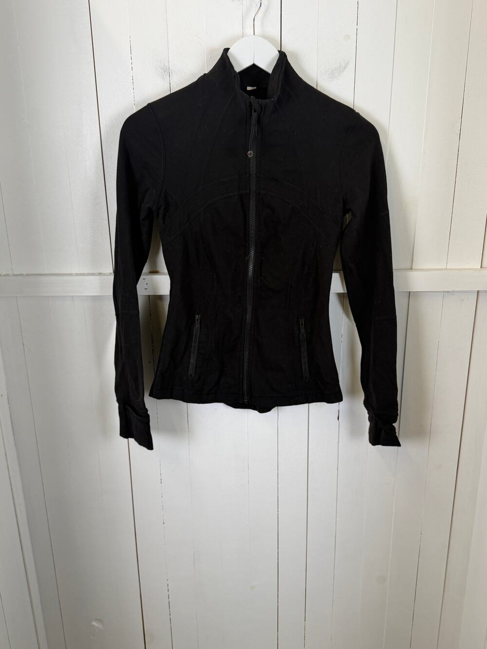 Lululemon Black Nylon Activewear Jacket Women’s Size 4